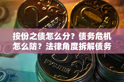济南按份之债怎么分？债务危机怎么防？法律角度拆解债务分配与风险自保指南