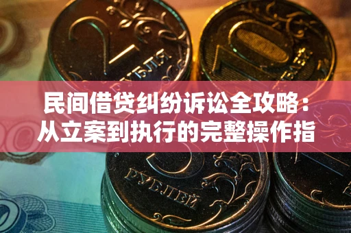 济南民间借贷纠纷诉讼全攻略：从立案到执行的完整操作指南