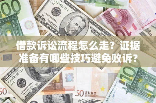 济南借款诉讼流程怎么走？证据准备有哪些技巧避免败诉？