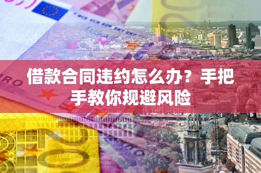 济南借款合同违约怎么办？手把手教你规避风险
