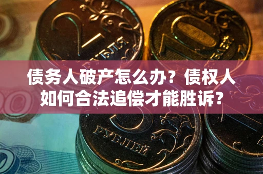 济南债务人破产怎么办？债权人如何合法追偿才能胜诉？