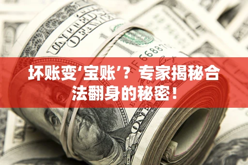 济南坏账变‘宝账’？专家揭秘合法翻身的秘密！