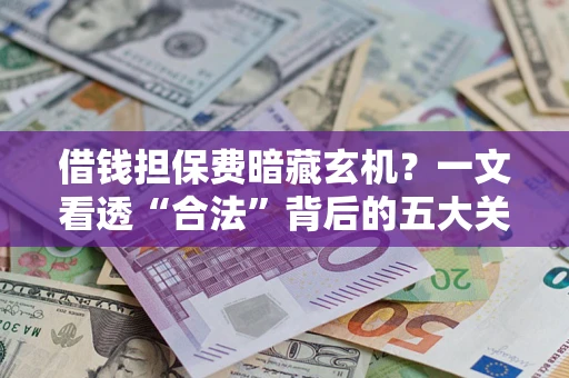 济南借钱担保费暗藏玄机？一文看透“合法”背后的五大关键陷阱
