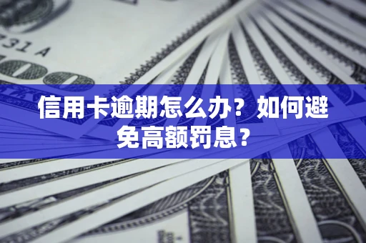 济南信用卡逾期怎么办？如何避免高额罚息？