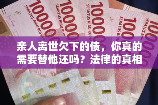 济南亲人离世欠下的债，你真的需要替他还吗？法律的真相或许与你想的不一样